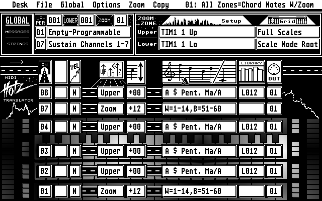 Hotz Translator Main screen
