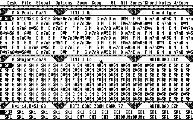 Hotz Translator Bank Screen